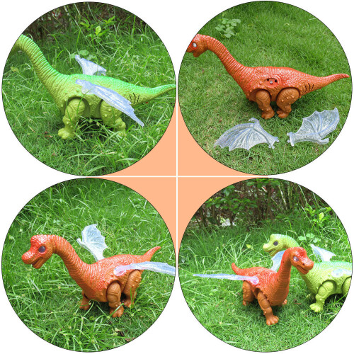 Simulation Elektrisk Brachiosaurus Ljus Och Musik För Barn 2
