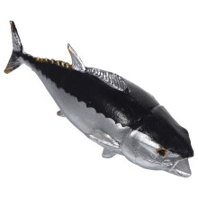 Fish Figurine Plast Tonfisk Modell Djurföremål