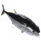 Fish Figurine Plast Tonfisk Modell Djurföremål 1