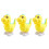 3Pcs Vinds Hoppende Leksaker, Dinosauriedesign, Tecknad 2