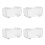 4Pcs Transparent Plastutställningslåda För 1:64 Modellbilar 9