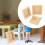 3Pcs Miniatyr Av , Bildram, Dockhus Tillbehör 5