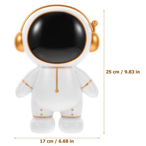 Astronaut Sparsgris Myntspars Rymdfarare Låda Figur 1