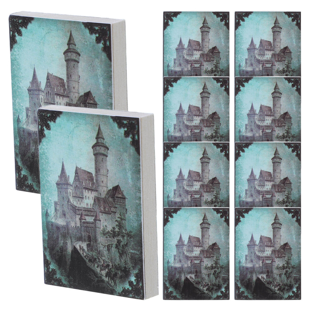 Photos - Notebook 20 Pcs Mini Books Model Dollhouse Castle Print  Prop