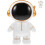 Astronaut Sparsgris Myntspars Rymdfarare Låda Figur 10