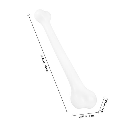Skeletonben Plastben Halloweendekoration Simulerat Ben 1