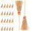 50Pcs Dockshus Besen Mini Landskaps Och Halloween 11
