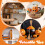 50Pcs Dockshus Besen Mini Landskaps Och Halloween 9