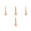 4Pcs Egyptian Obelisk Samlingsfigur Forntida Egypt Arkitekturstaty 10