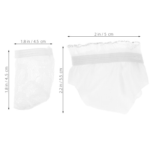 1 Set Dockkläder I Tyg 20 Cm Underkläder Och Strumpor 2