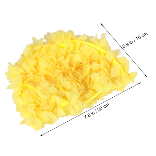 1 Vrouwen Zwemhoed 3D Ademend Comfortabel 1