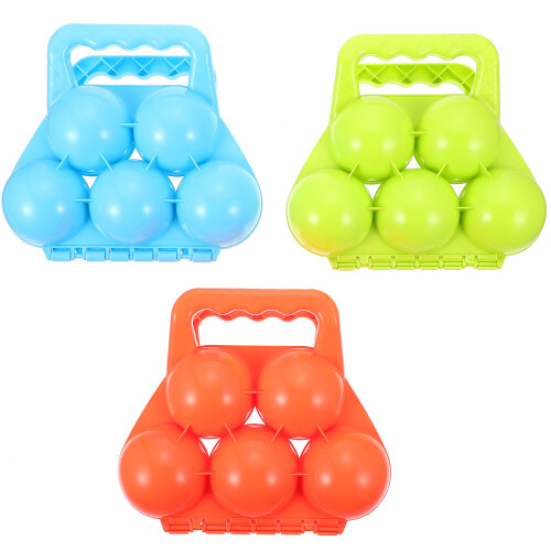 6 Pcs Plastic Makers Winter Molds For Outdoor Use 1