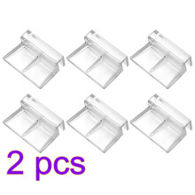 12Pcs Clear Color Akrylakvariefisktanks Med 6 Mm Hållare