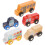 5 Mini Auto In Legno, Giochi Educativi Per Bambini, Regali 1