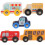 5 Mini Auto In Legno, Giochi Educativi Per Bambini, Regali 3