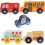 5 Mini Auto In Legno, Giochi Educativi Per Bambini, Regali 6