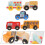 5 Mini Auto In Legno, Giochi Educativi Per Bambini, Regali 10