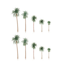 30 Delar Regnskog Palmträd Tropisk DIY Mini Kokosnötpalm