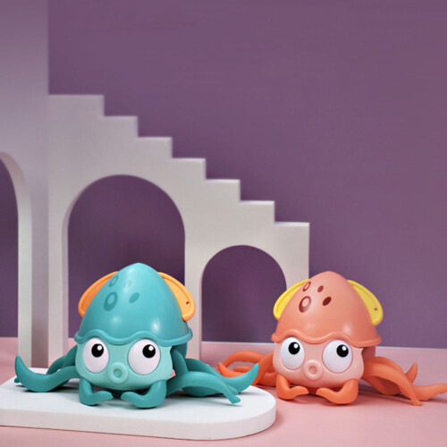 1 St Krypande Octopus Duschlektyg Badlek 2