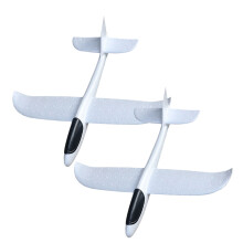 2 St Skumgummi Flygplan Leksak Diy Målning Handkastad