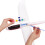 2 St Skumgummi Flygplan Leksak Diy Målning Handkastad 7