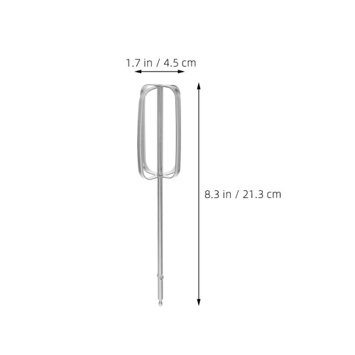4Pcs Handmixer Tillbehör: Rostfritt Vispar För Deg Ägg Baka 1