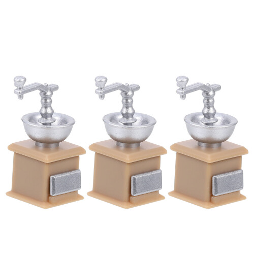 3Pcs Mini Kaffekvarn Leksak Huspynt 1