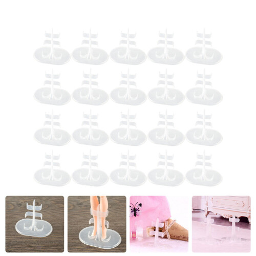 Set Dockställningar Pvc Hållare För Barn 2