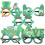 15 St. Patricks Day Festgläser Med Klöverdesign 1