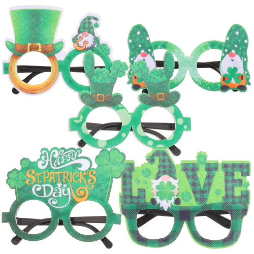 15 St. Patricks Day Festgläser Med Klöverdesign
