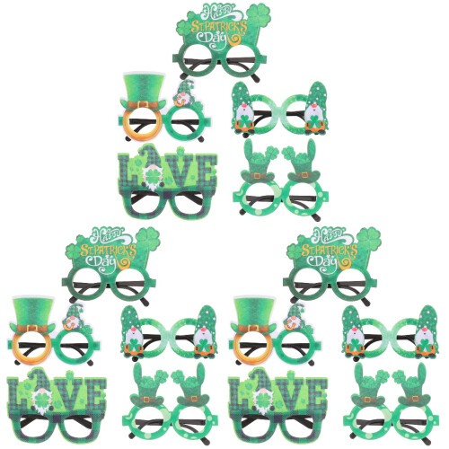 15 St. Patricks Day Festgläser Med Klöverdesign 1