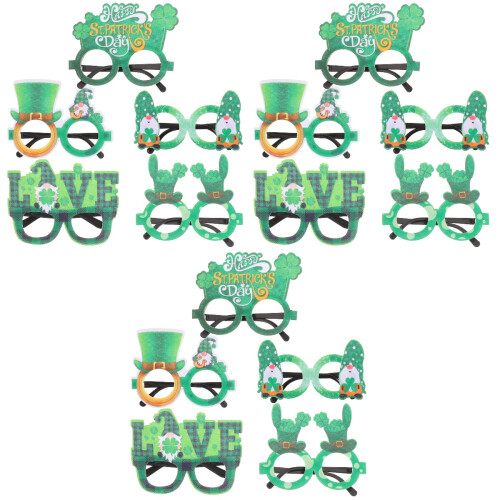 15 St. Patricks Day Festgläser Med Klöverdesign 2