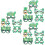 15 St. Patricks Day Festgläser Med Klöverdesign 6