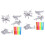 8 Puzzle Educativi Con 12 Per Pittura E 4