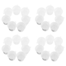 100Pcs Miniatyr Matförpackning För Dockskåp Kök - Mini Lunchlåda