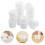 100Pcs Miniatyr Matförpackning För Dockskåp Kök - Mini Lunchlåda 9