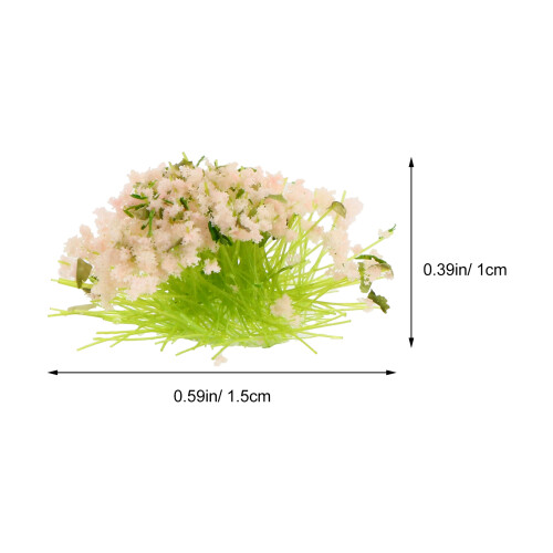 Förpackning Miniatyrvegetation Simulerad Blomsterkluster 1