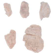 5Pcs Miniatyr Landskapsstenar För Terrariumdekoration Kvartsstensblock