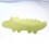Antiscivolo A Forma Alligatore Con Ventose Per Bambini Verde 10