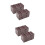 4 Pcs Mini Imitation Wooden Storage Boxes For Kids 7