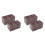 4 Pcs Mini Imitation Wooden Storage Boxes For Kids 2