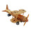 Desktop Wood Warplane Model Flygplan Decor För Hem Hotell 1