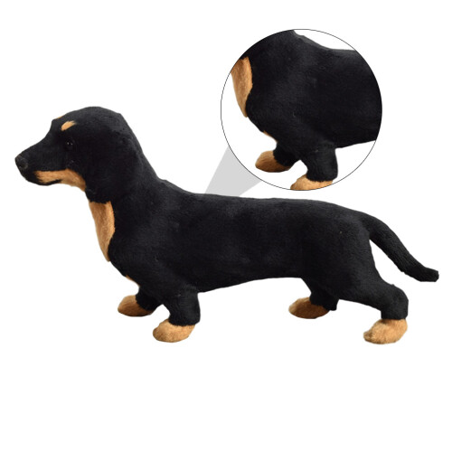 1 Styck Simuleringshund Leksak Modell Hund Craft 2