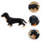 1 Styck Simuleringshund Leksak Modell Hund Craft 10
