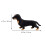 1 Styck Simuleringshund Leksak Modell Hund Craft 2