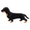 1 Styck Simuleringshund Leksak Modell Hund Craft 9