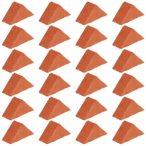 800 Pcs Triangle Trädgårdstillbehör Diy Sandlåda 1:16