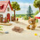 8Pcs Mini HalmBalar Miniatyr Figur För Trädgård 7