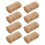 8Pcs Mini HalmBalar Miniatyr Figur För Trädgård 10
