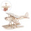 2St Träflygplan Modell Glidflyg Set Utbildningslek Leksak För Barn 10